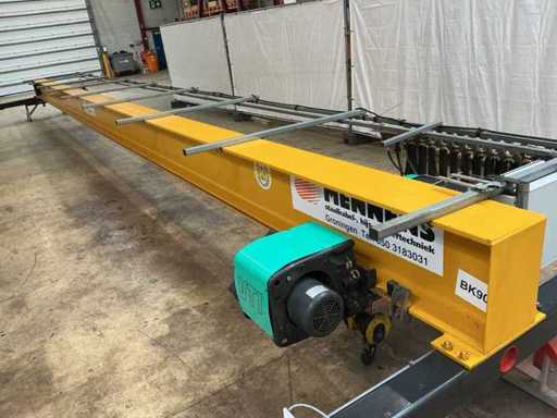 2006 Verlinde 3,200 KG x 14,25 m Oberleitungskran