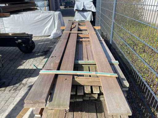 Guyana Ipé Planks Planed 4000x145x21mm (5x)