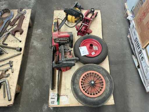 Verschiedene Standardmaterialien