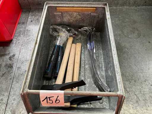 Formi open-fronted storage box with contents