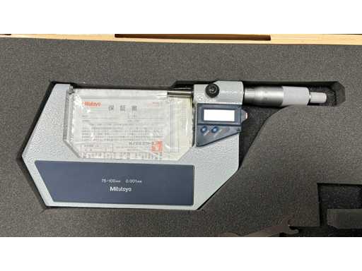 MITUTOYO WA100 Mitutoyo Cyfrowy Mikrometr 75–100 mm, nr art. WA100