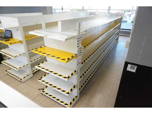 Warehouse rack, approximately 50 meters
