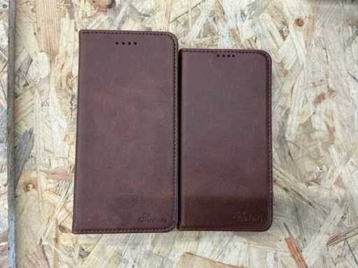 Cover marrone per iPhone X (90x)