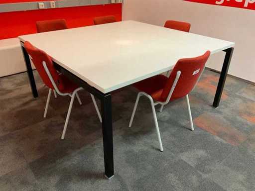 160x160cm Conference Table