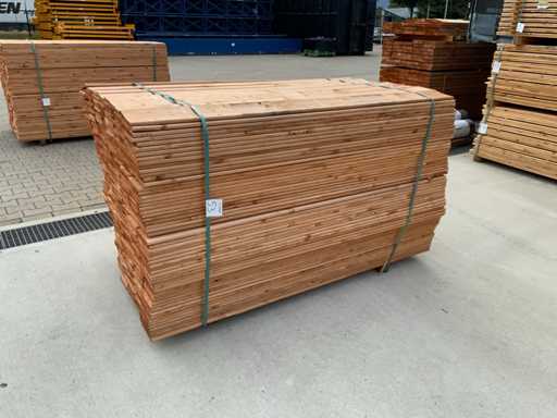 Deska ogrodowa klasa czerwona 1800x140x16mm (472x)