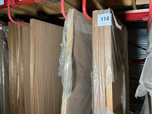 Diverses portes intérieures en bois (11x)