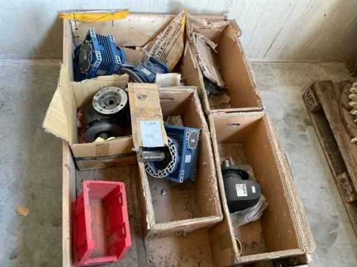 Elektromotor met vertragingskast