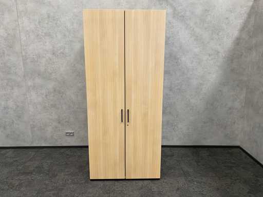 Steelcase - dulap din lemn cu 2 u?i