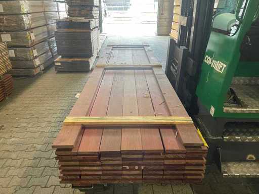 Purple Heart Planken Geschaafd 3350-3650x120x21mm (51x)