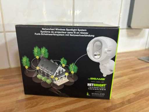 MR Beams - Net Bright - Lampă wireless - pachet de 2 (120x)