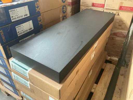 R-CTX-1400-BO Washbasin shelf 140cm Black Oak (2x)