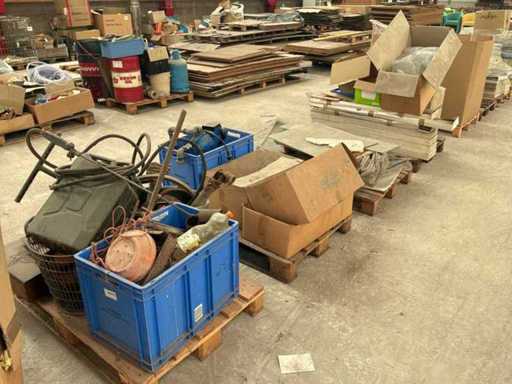 Weed burner, water pump, quickstep, steering parts, ...