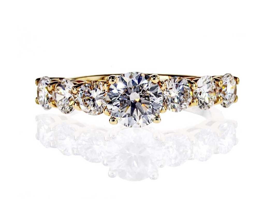 Luxury Ring Natural Diamond 2.94 carat
