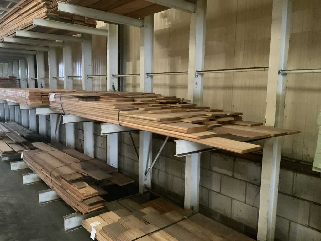 Lotto di legno per pavimenti in larice 150m