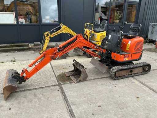 Minikoparka Hitachi ZX 10U z 2016 roku