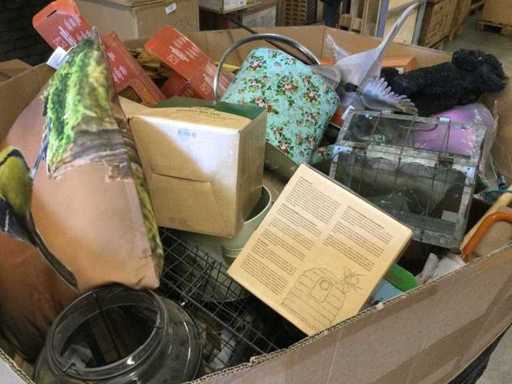 Palette von Haushaltsgartenartikeln