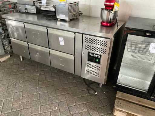 Banco da lavoro refrigerato Saro Kylja 3160 TN