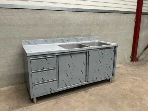 Elfinox - Rvs spoeltafel