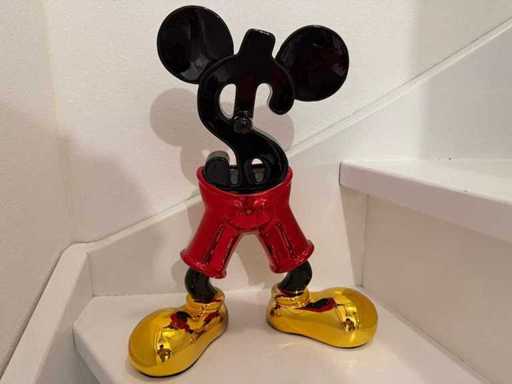 Sculptura unui dolar Minkey Mouse