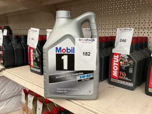 Mobil, capacità 5 litri Olio motore