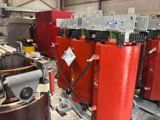 1250 kVA Imefy transformator 25.000/400 Volt dry type