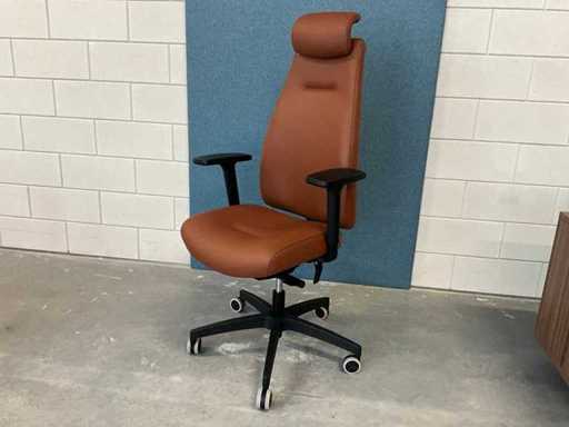 Sedia Esecutiva in Pelle Inclass