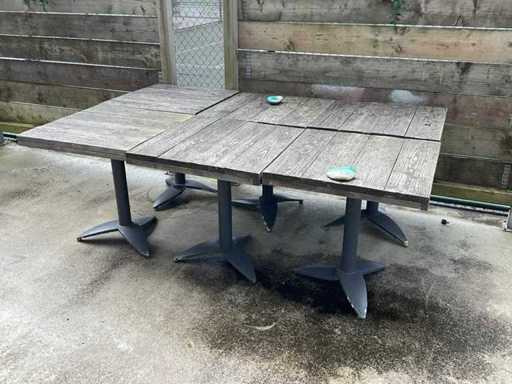 Satelliten-Terrassentisch (6x)