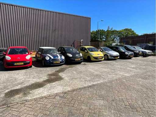 Various passenger cars