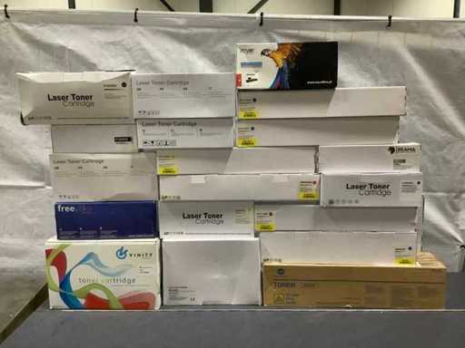 Cartușe de imprimantă diverse (19x)