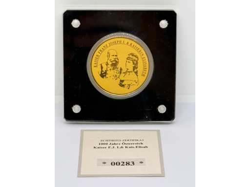 1/200 oz 999 aur fin KaiserF.J.I. & Kais.Elisabeth