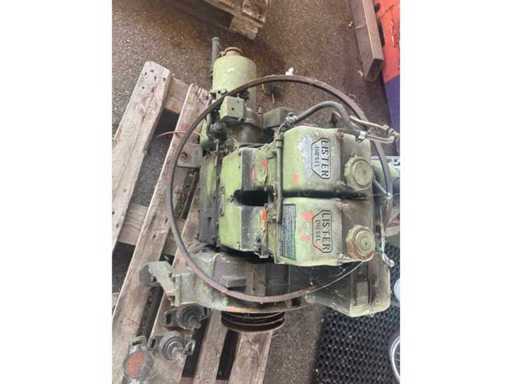 Lister-Petter Motor diesel staționar, funcțional demontat.