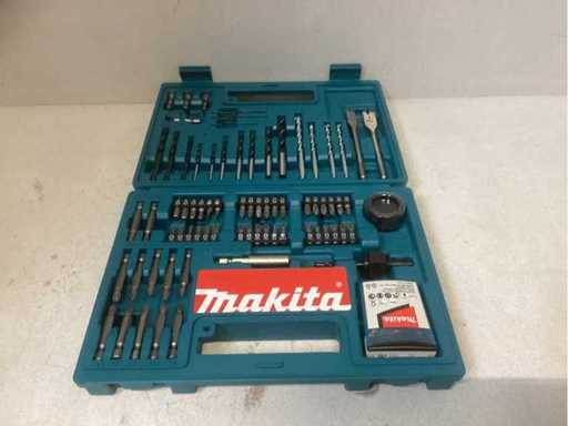 Makita 100 piece Bits, drills and chisels