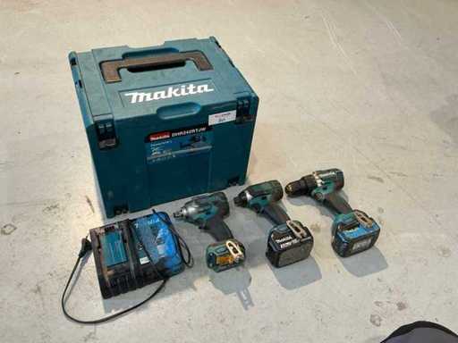 Wiertarka Makita, śrubokręt udarowy i klucz udarowy