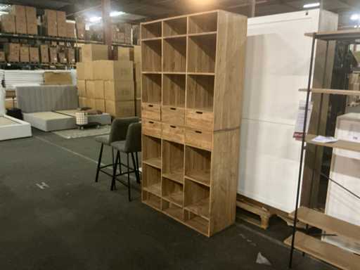 Gigameubel Ton Klein Vakkenkast