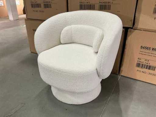 Interni di Richmond Senna White Lounge Chair