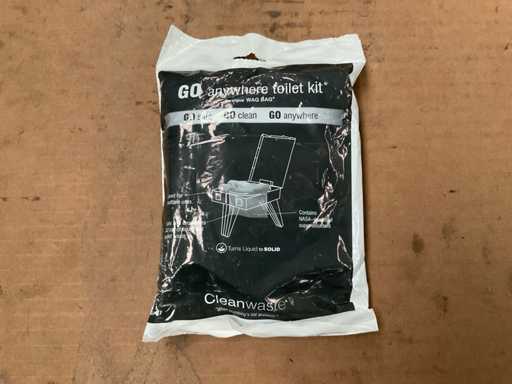Kit de toilette Cleanwaste Anywhere (200x)