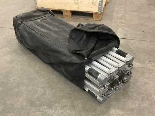 Cadru portocaliu pentru cort exterior 3x6m