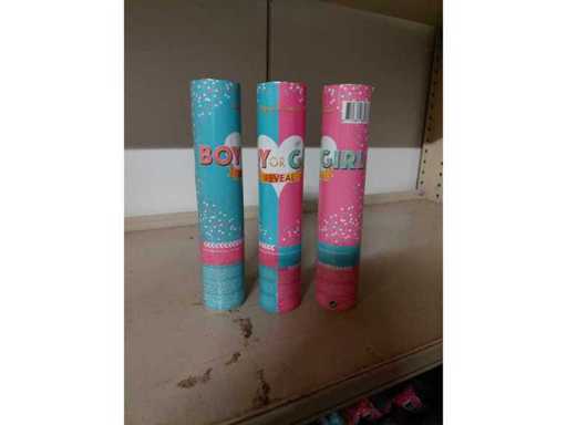 Fête de poppers de révélation de genre (55x)