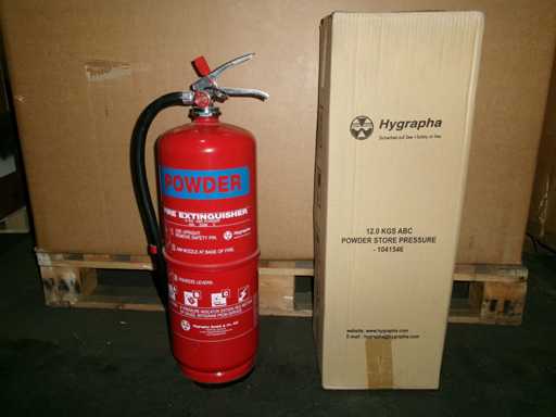 Extincteur ABC, test périmé (G3) (24x)