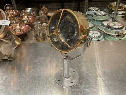 Spot vintage blu navy