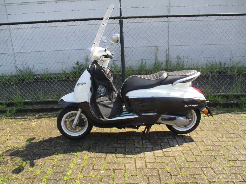 Peugeot - Moped - Django injecție în două tonuri - scuter