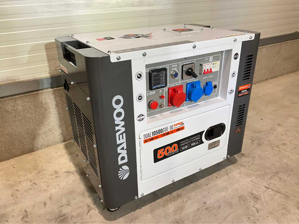 Générateur d’alimentation de secours diesel Daewoo DDAE10500-3G 2024