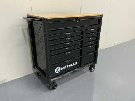 Metallo - Werkzeugwagen 13 Schubladen