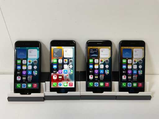 Apple iPhone SE 3a generazione - 64 GB - Mezzanotte (4x)