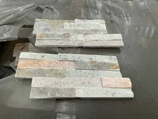 Grey Pearl Natuurruw Partij mozaïektegels ca 45 m2