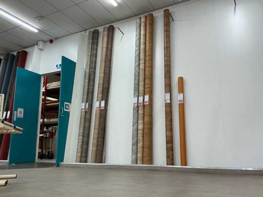 Partij vinylvloer rollen