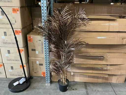 Lot Coco Maison Areca palm metallic bronze 145cm (12x)
