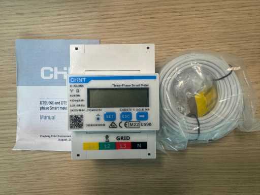 Chint kWh meter 80A smart energy meter - modbus (3-fase)