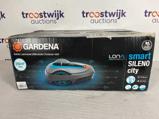 GARDENA Smart SILENO City 250 Mașini robotice de tuns iarba - pentru peluze de până la aproximativ 250 m²