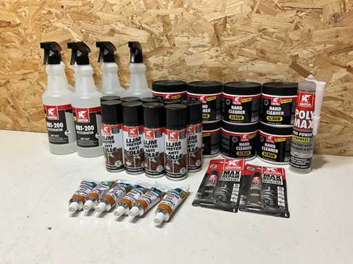 Griffon Scrub, lijm, lijmvreter, kneedbaar hout en accelerator (32x)